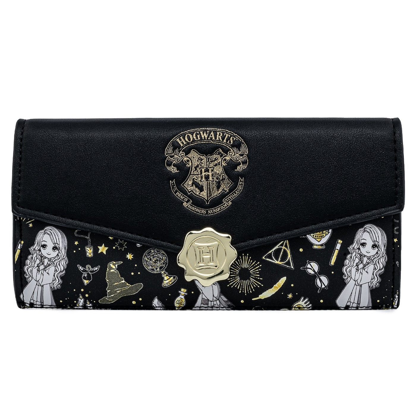 Harry Potter Magical Elements Allover Print Wallet