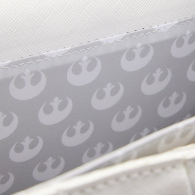 Loungefly Star Wars Princess Leia White Cosplay Chain Strap Crossbody - Interior Lining