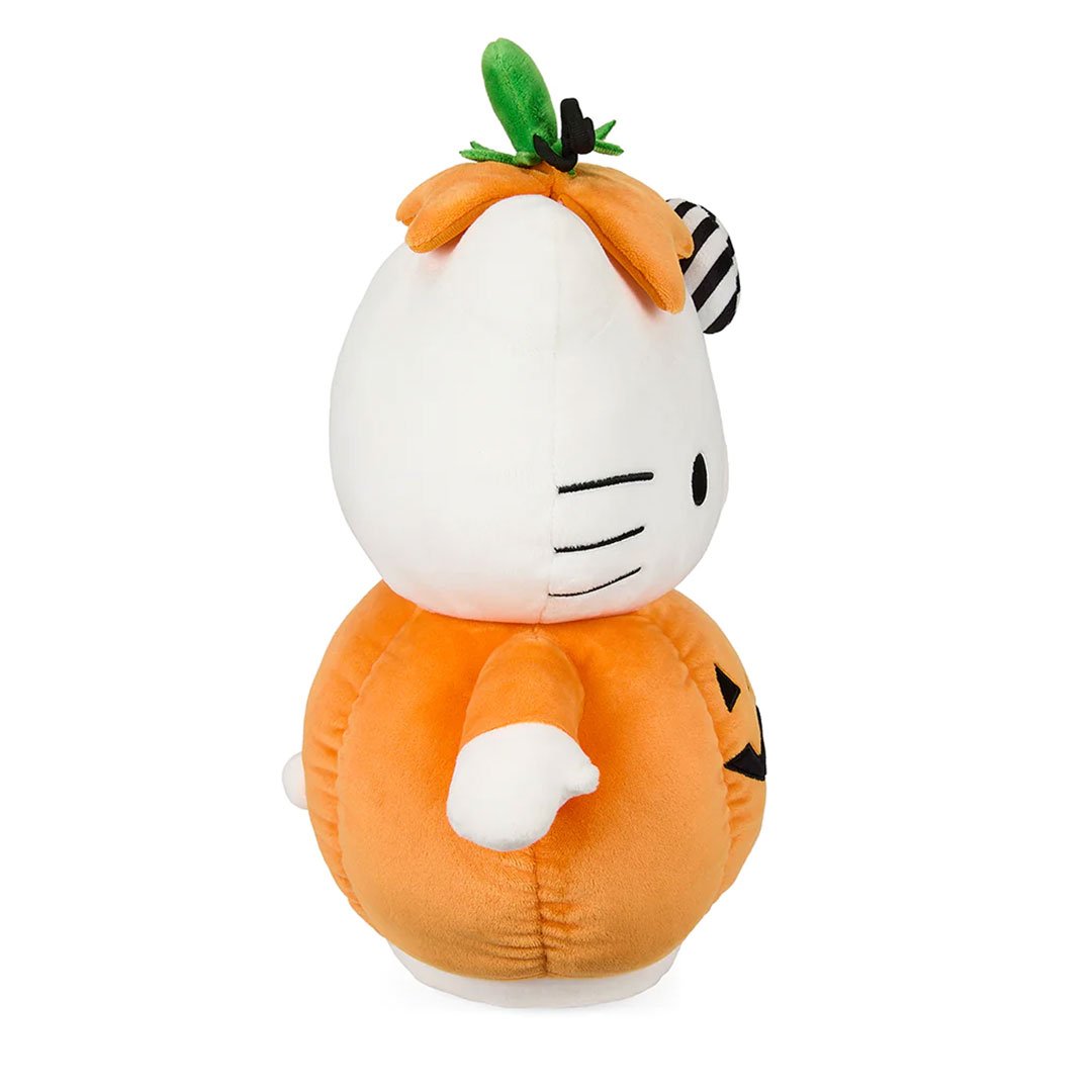 Kidrobot Sanrio 13" Hello Kitty Halloween Pumpkin Plush Toy - Side 2