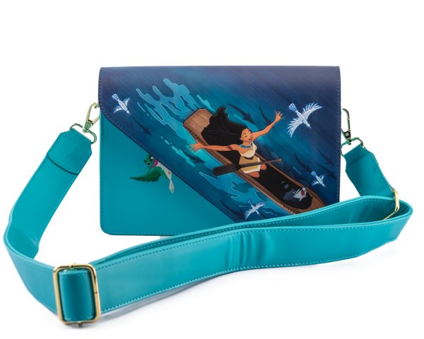 Loungefly Disney Pocahontas Just Around The River Bend Crossbody - Front