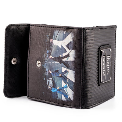 Loungefly The Beatles Abbey Road Flap Wallet - Open