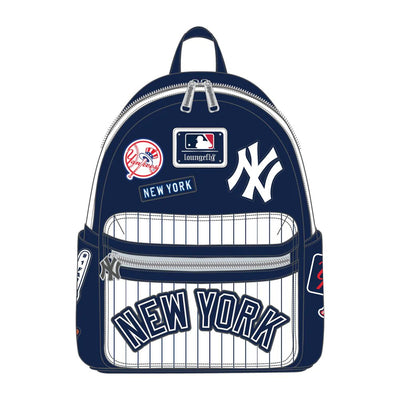 Loungefly MLB New York Yankees Patches Mini Backpack - Front