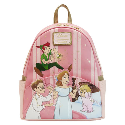 671803447349 - Loungefly Disney Peter Pan You Can Fly 70th Anniversary Mini Backpack - Front