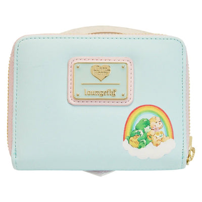 671803448292 - Loungefly Care Bears Cloud Party Zip-Around Wallet - Back
