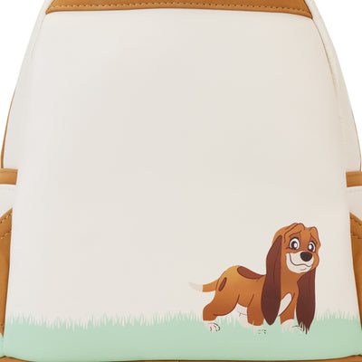 Loungefly Disney I Heart Disney Dogs Triple Lenticular Mini Backpack - Closeup