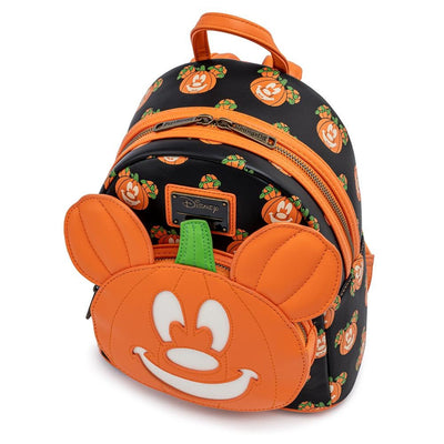 Loungefly Disney Mickey-O-Lantern Mini Backpack - Top