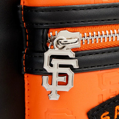 Loungefly MLB San Francisco Giants Patches Mini Backpack - Zipper Pull