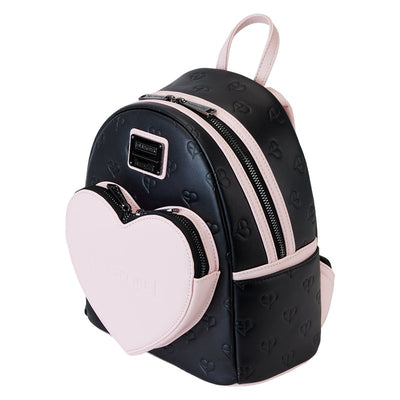 Loungefly Blackpink Allover Print Heart Mini Backpack - Top View