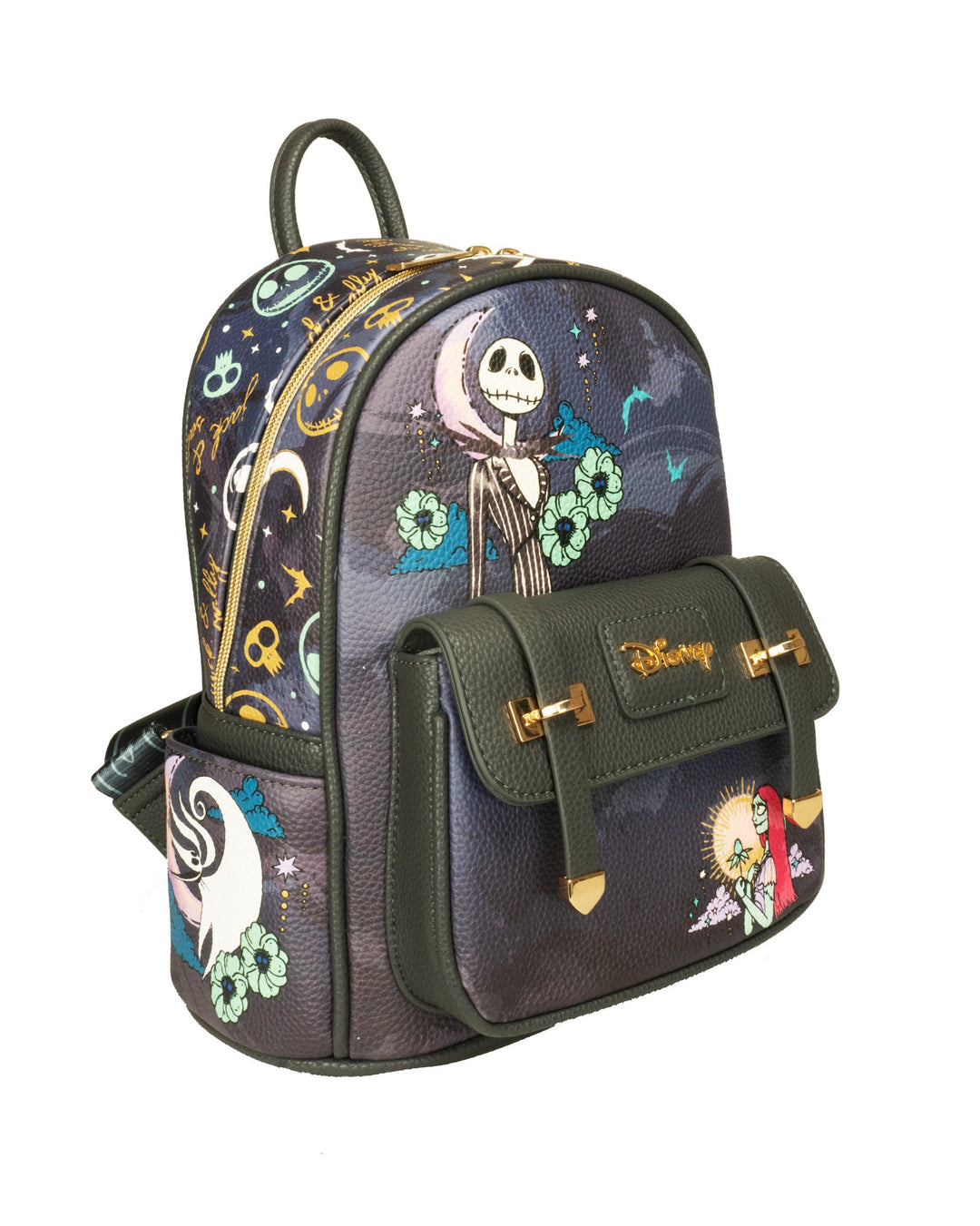 WondaPop Disney Nightmare Before Christmas Jack &amp; Sally Mini Backpack - Alternate Side View