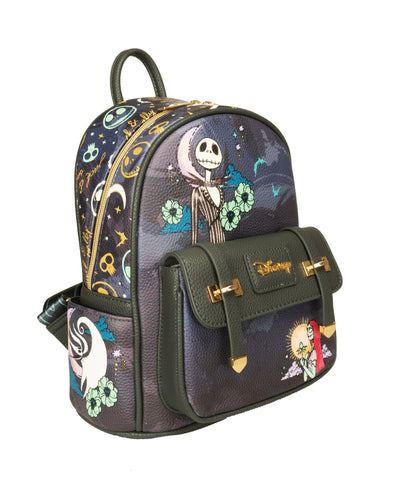 WondaPop Disney Nightmare Before Christmas Jack & Sally Mini Backpack - Alternate Side View