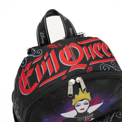 WondaPop Disney Villains Snow White Evil Queen 13" Nylon Mini Backpack - Top View