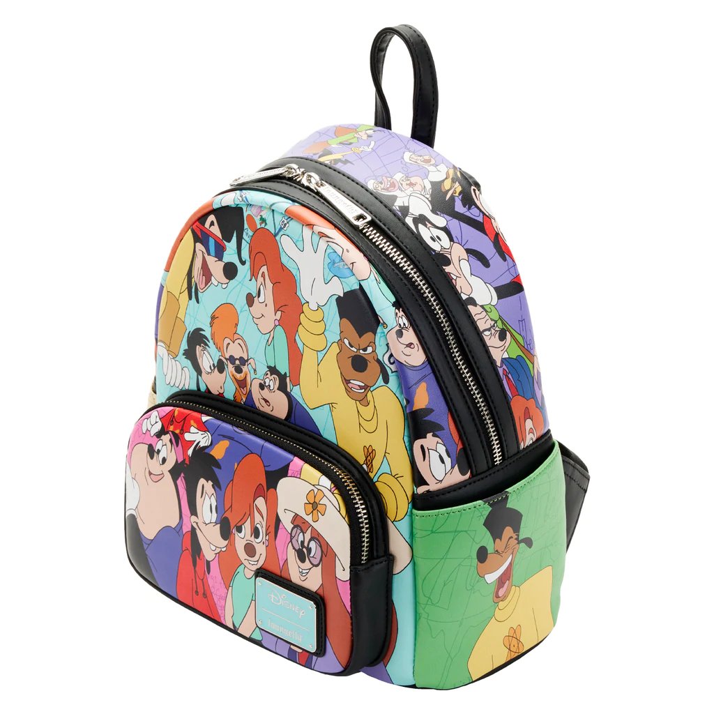 Loungefly Disney Goofy Movie Collage Mini Backpack - Close Up