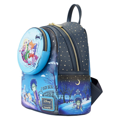 Loungefly Disney Hocus Pocus Poster Mini Backpack - Side View