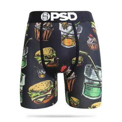Cupcakes and Burgers Boxer Brief