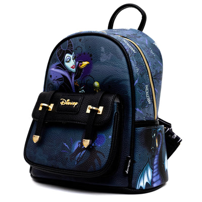 WondaPop Disney Villains Maleficent Mini Backpack - Alternate Side View