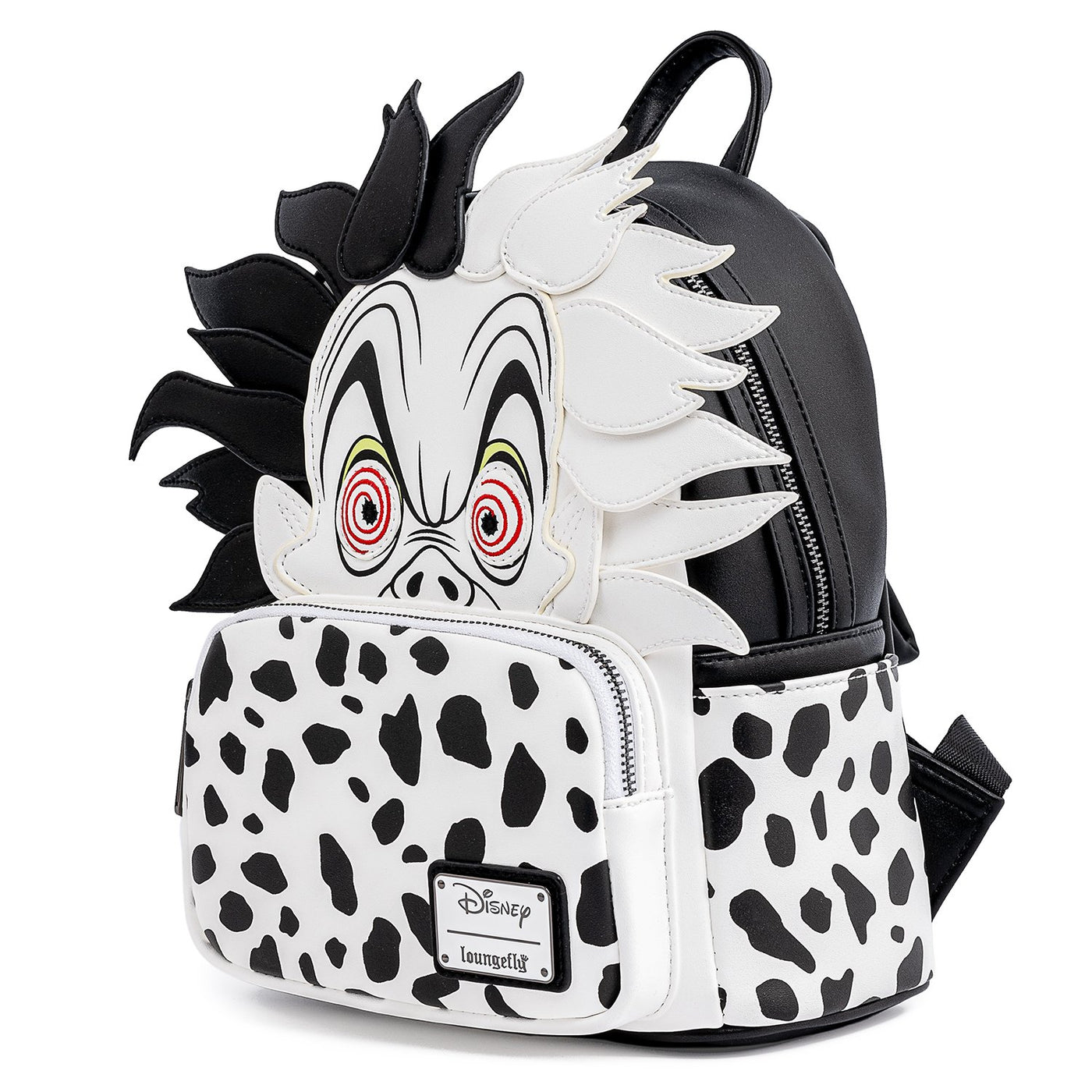Disney Villains 101 Dalmatians Cruella de Vil Spots Cosplay Mini Backpack
