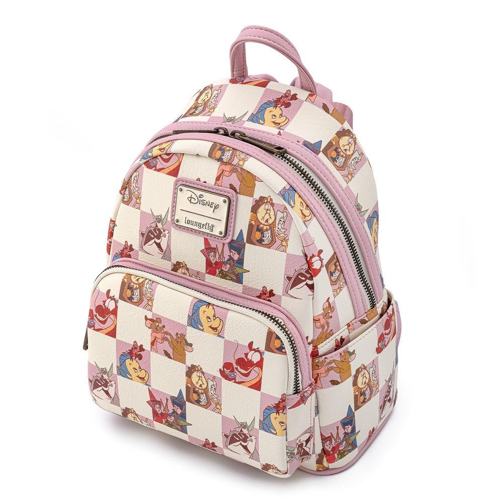 Disney Princess Sidekicks Allover Print Mini Backpack