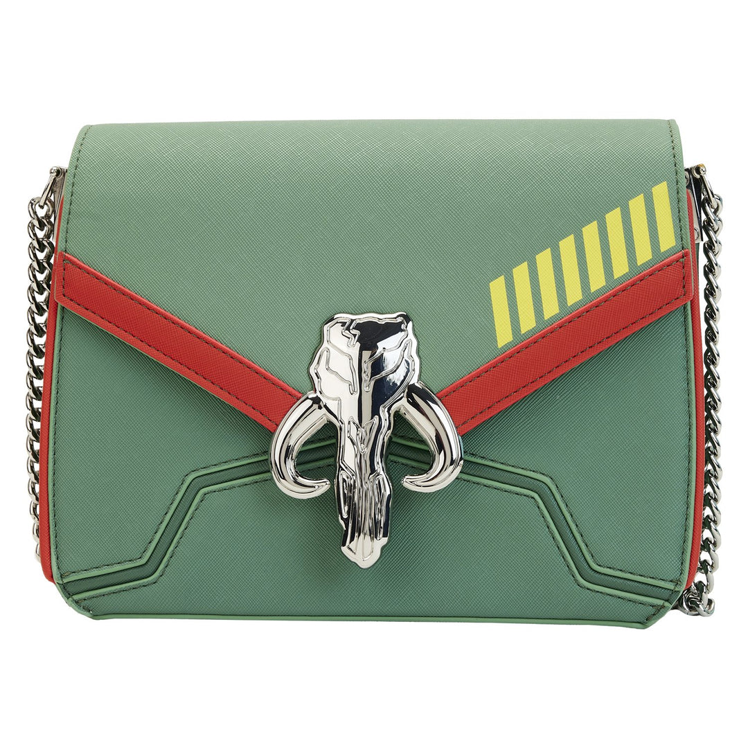 671803444812 - Loungefly Star Wars Boba Fett Cosplay Crossbody - Front