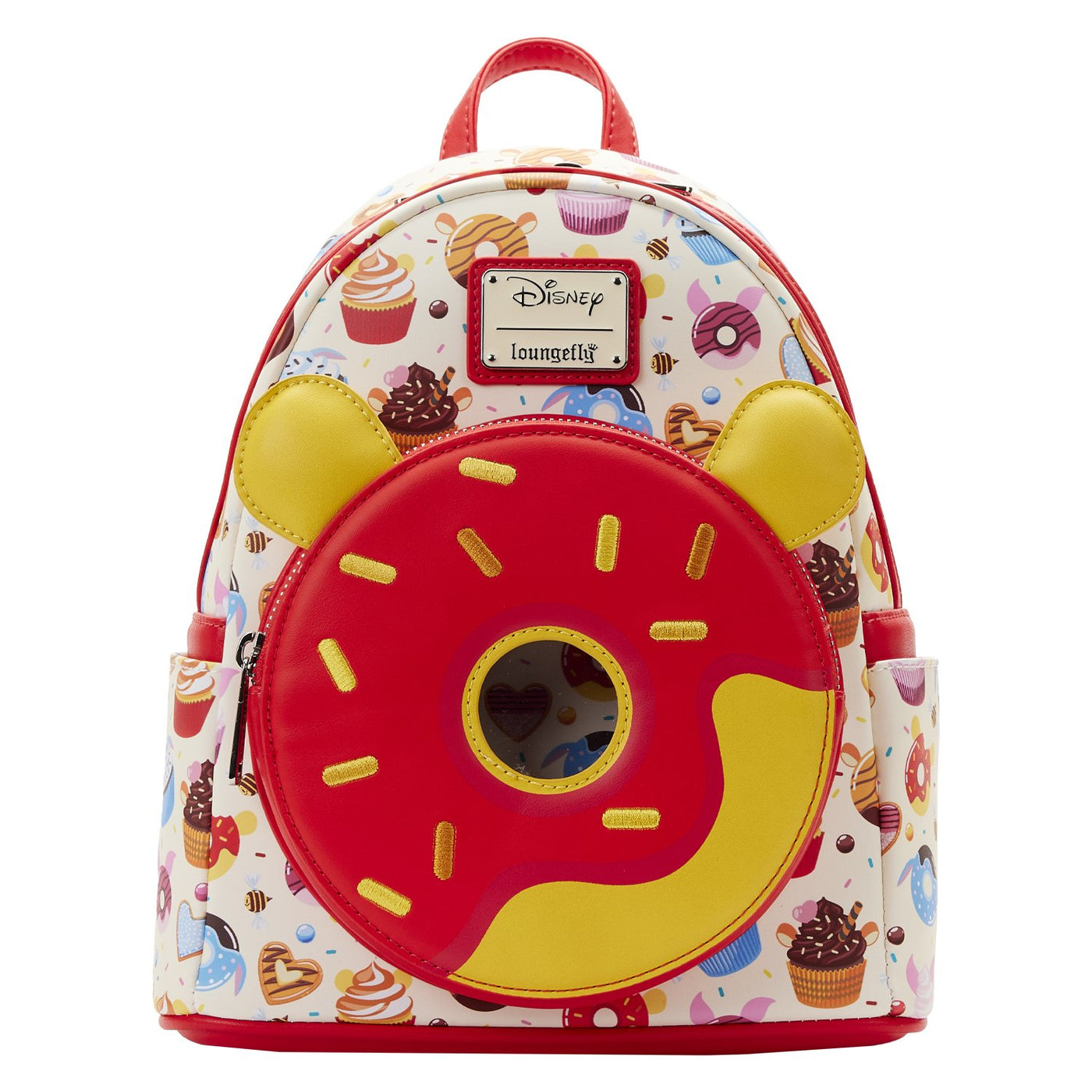 Loungefly Disney Winnie The Pooh Sweets Poohnut Pocket Mini Backpack - Front