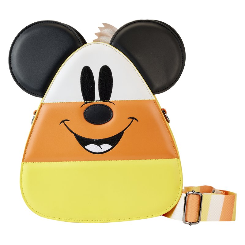 Loungefly Disney Mickey and Minnie Candy Corn Crossbody - Mickey Side