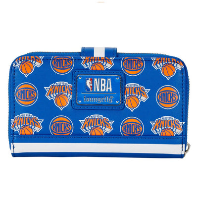 Loungefly NBA New York Knicks Logo Zip-Around Wallet - Back