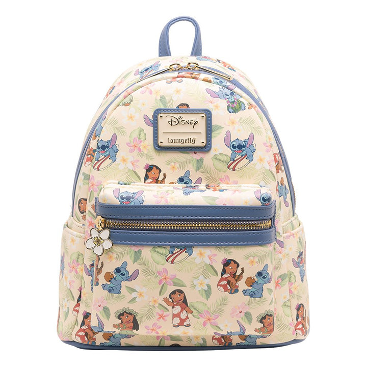 Disney loungefly backpack stitch sale