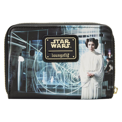 Loungefly Star Wars A New Hope Final Frames Zip-Around Wallet - Back