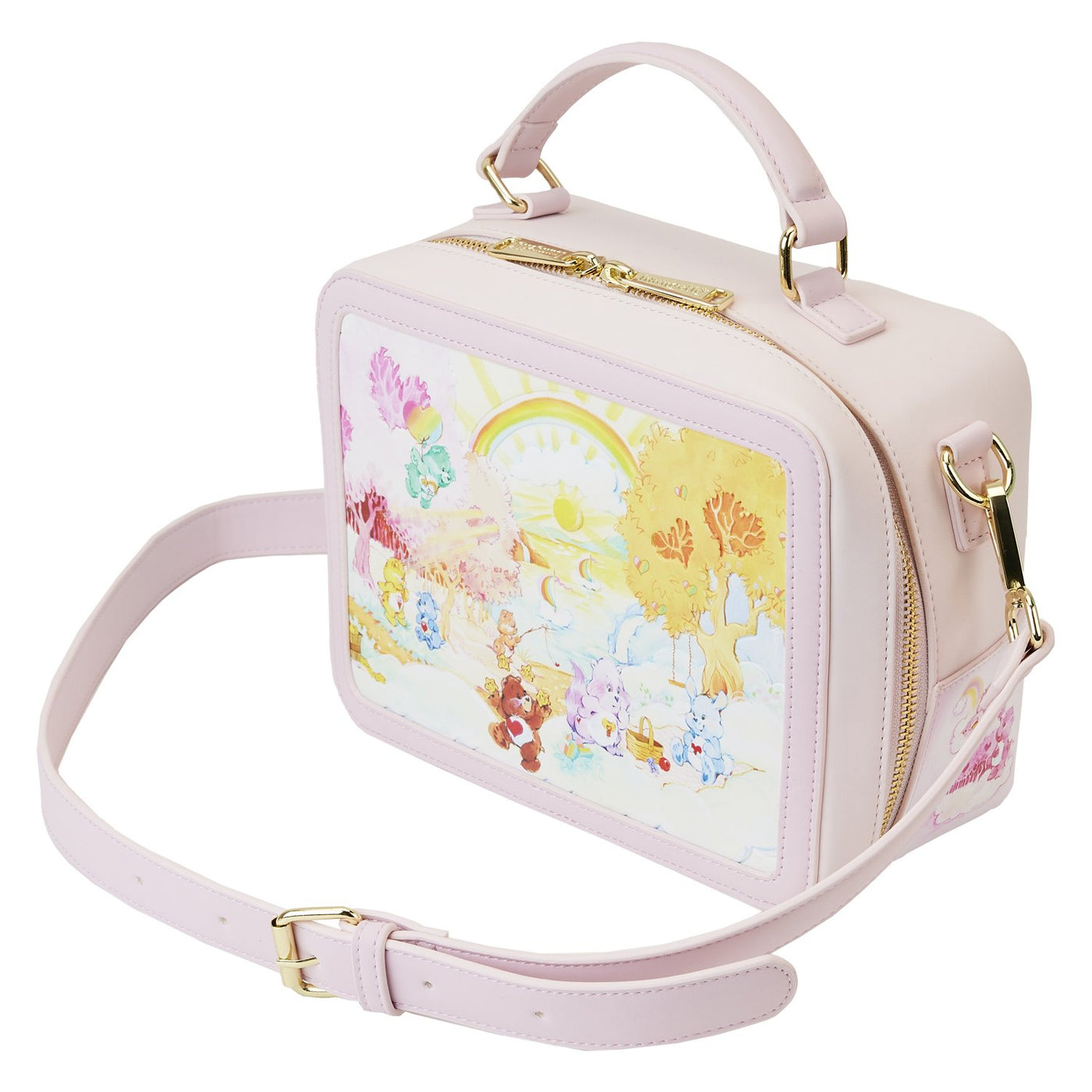 Loungefly Care Bears and Cousins Lunch Box Crossbody - Top View