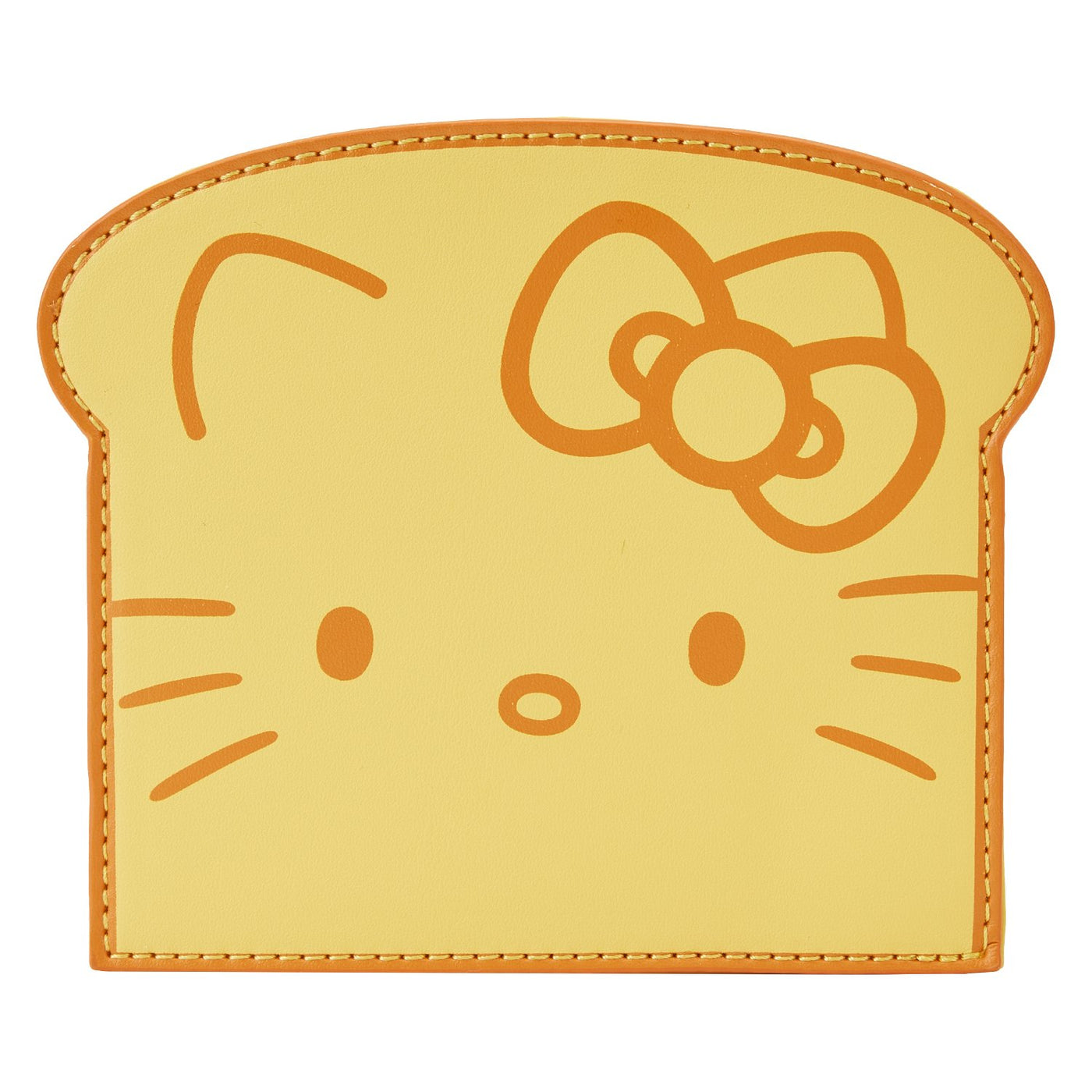 671803458260 - Loungefly Sanrio Hello Kitty Breakfast Toaster Crossbody - Card Holder Front