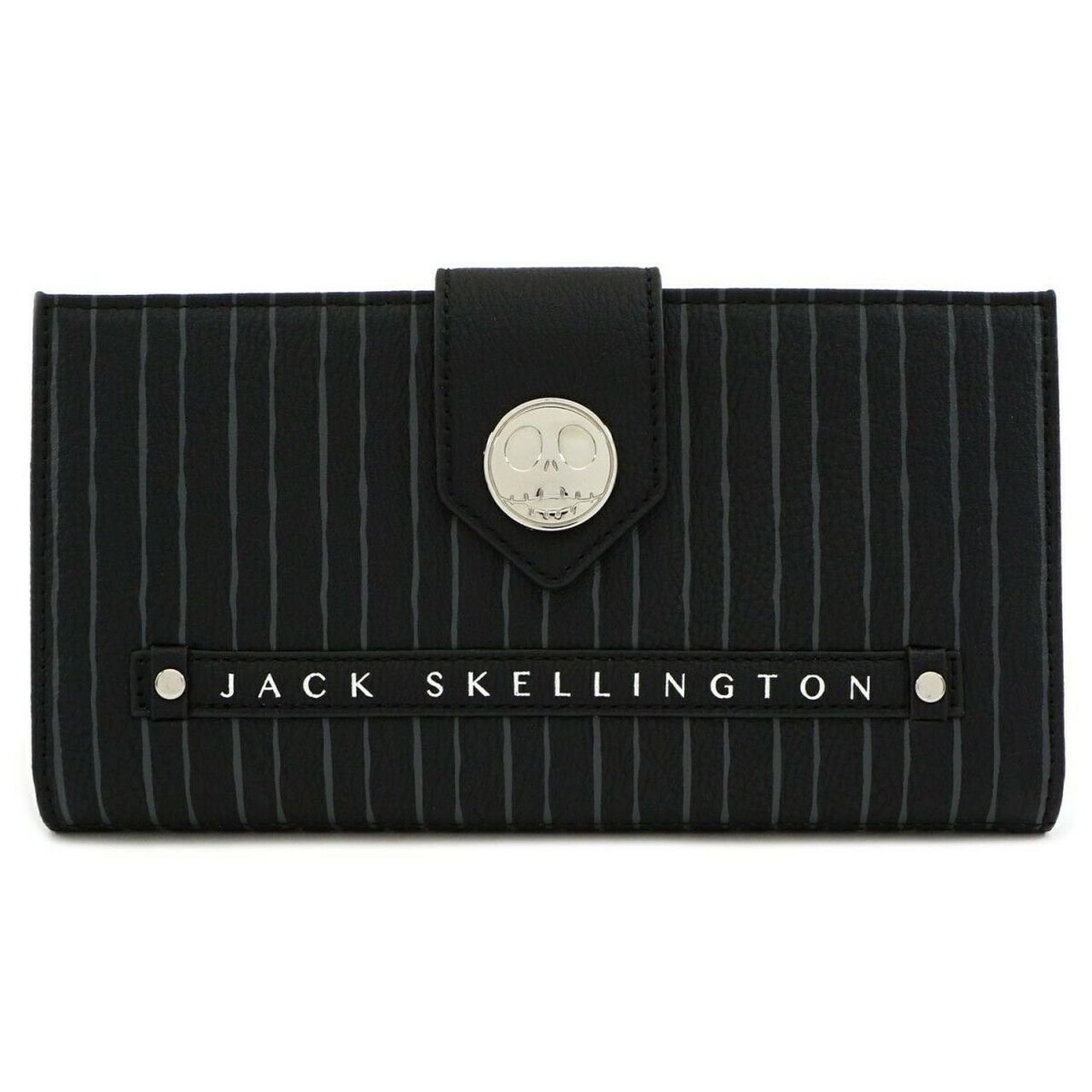 Loungefly x Nightmare Before Christmas Jack Skellington Flap Wallet - FRONT