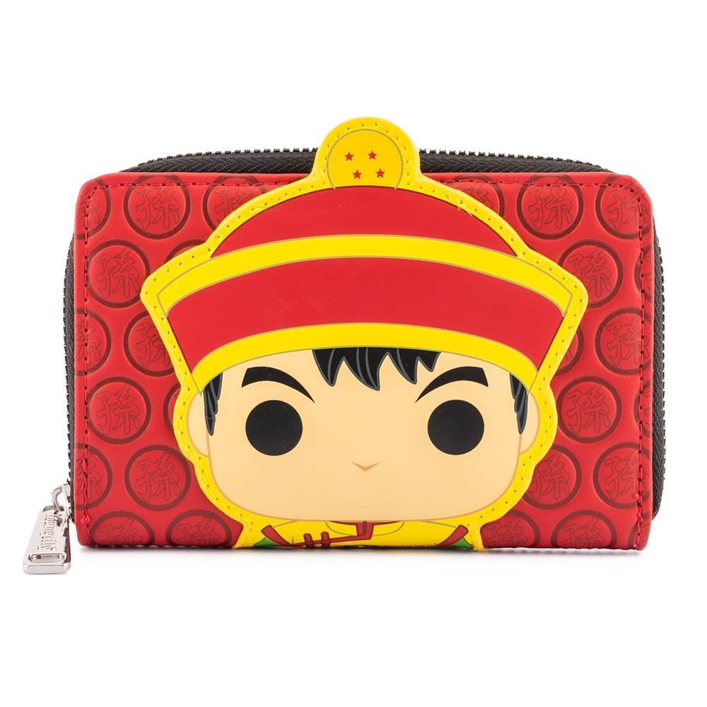 POP! by Loungefly Dragon Ball Z Gohan & Piccolo Zip-Around Wallet - Front