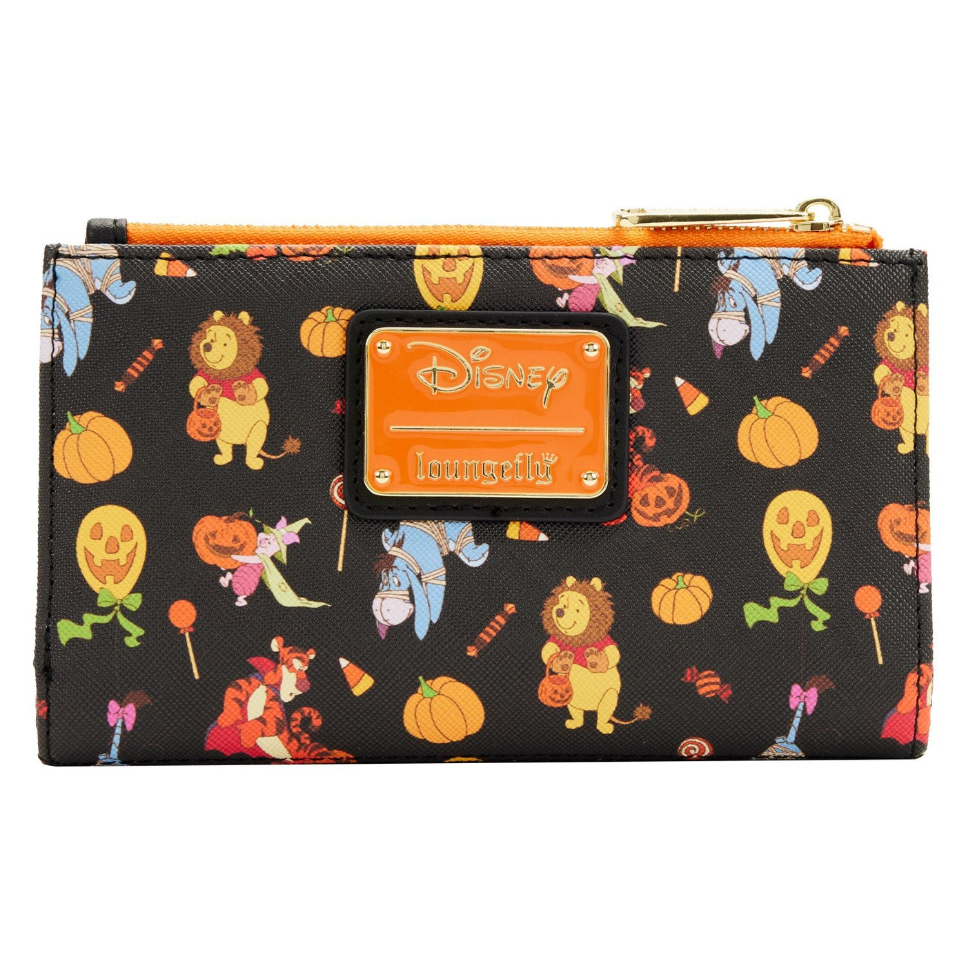 Loungefly Disney Winnie the Pooh Halloween Group Flap Wallet - Back