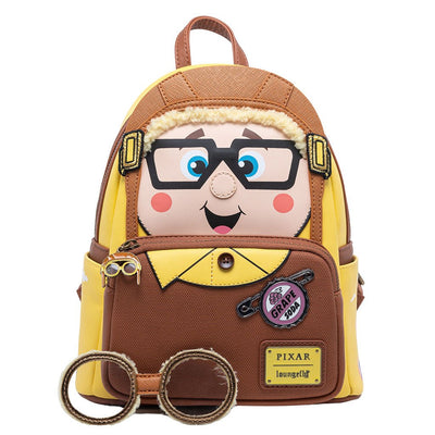 707 Street Exclusive - Loungefly Disney Pixar Up Young Carl Cosplay Mini Backpack with Removable Glasses - Removable Glasses