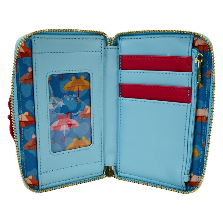 Loungefly Disney Winnie the Pooh & Friends Rainy Day Zip-Around Wallet |  707 Street