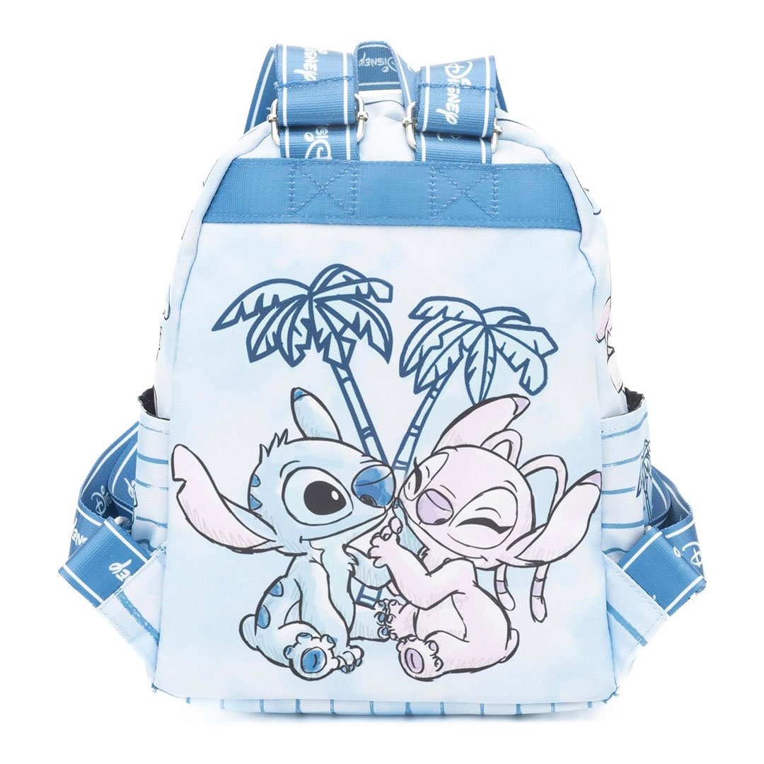 WondaPop Disney Stitch 13" Nylon Mini Backpack - Back