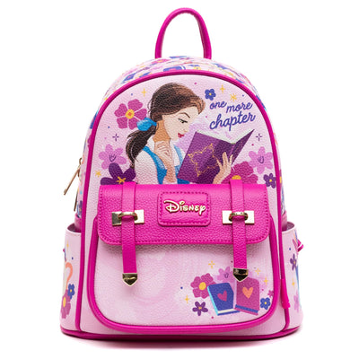 WondaPop Disney Beauty and the Beast Belle Books Mini Backpack - Front