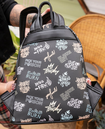 Loungefly Disney Villains Club Mini Backpack - IRL Back