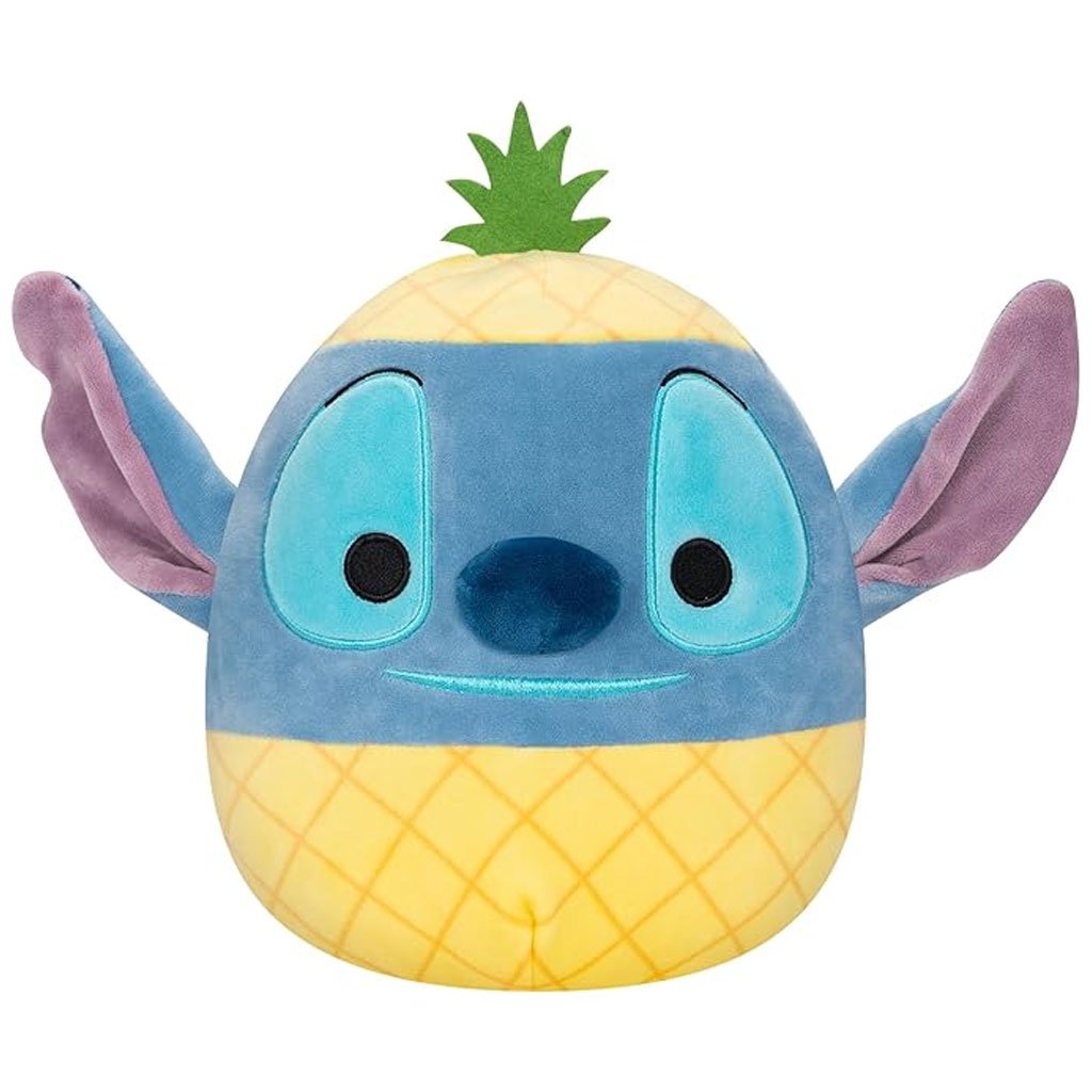 Squishmallows Disney Lilo and Stitch 8" Pineapple Stitch Plush Toy - Front