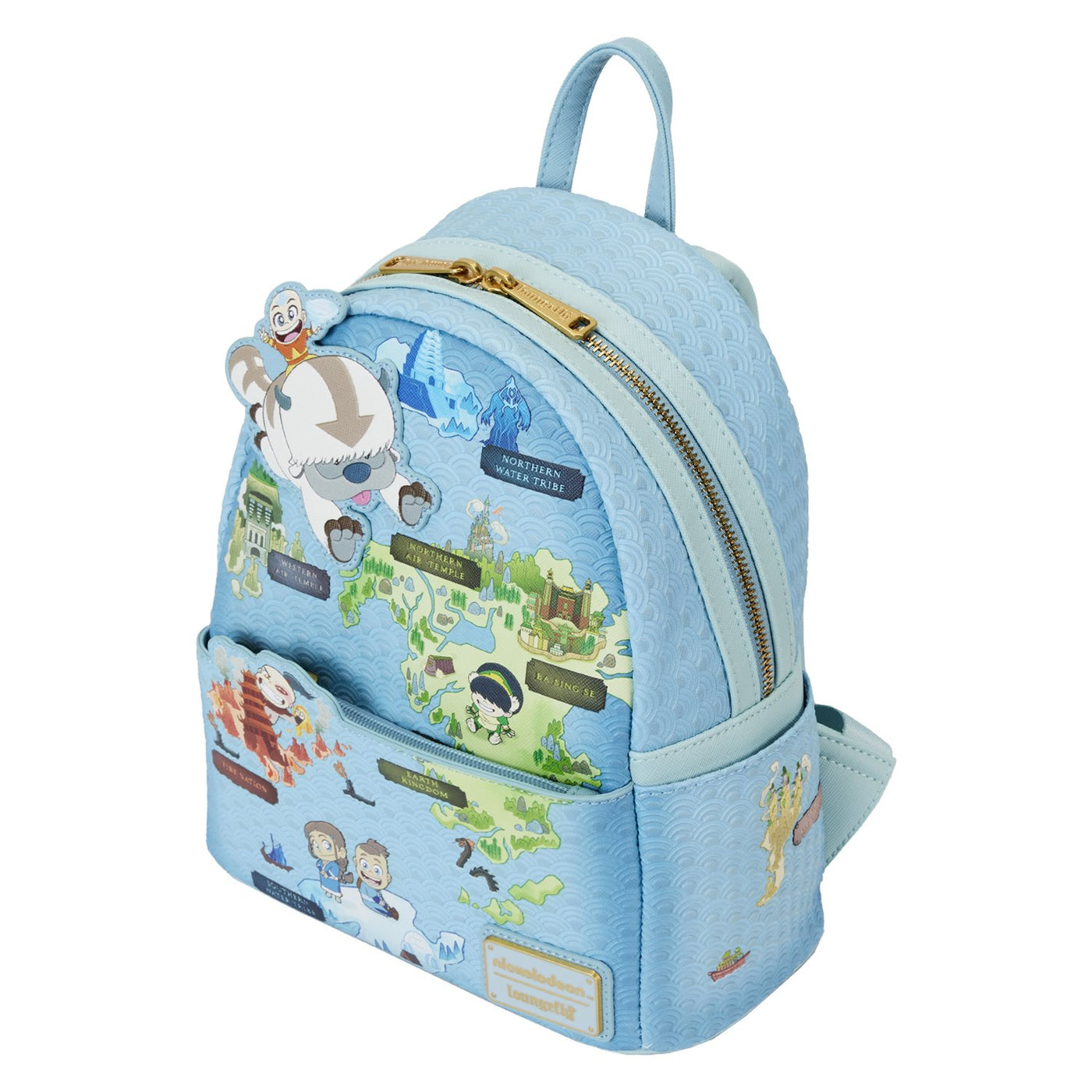 Loungefly Nickelodeon Avatar the Last Airbender Map Mini Backpack - Top