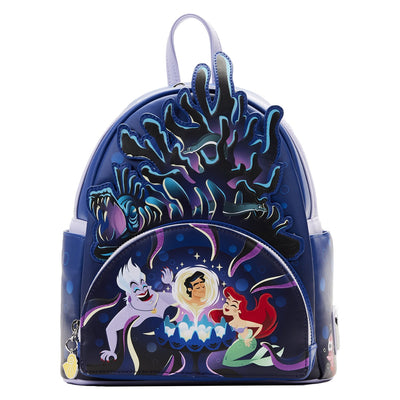 Loungefly Disney The Little Mermaid Ursula Lair Mini Backpack - Front
