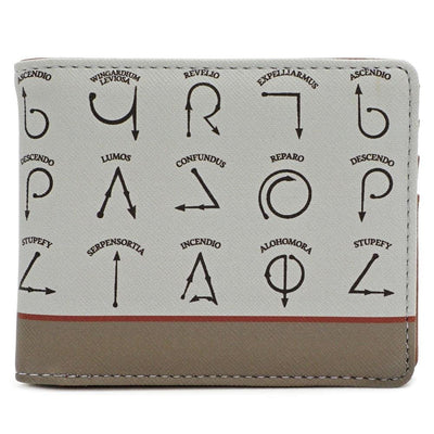 LOUNGEFLY X HARRY POTTER SPELLS WALLET - FRONT
