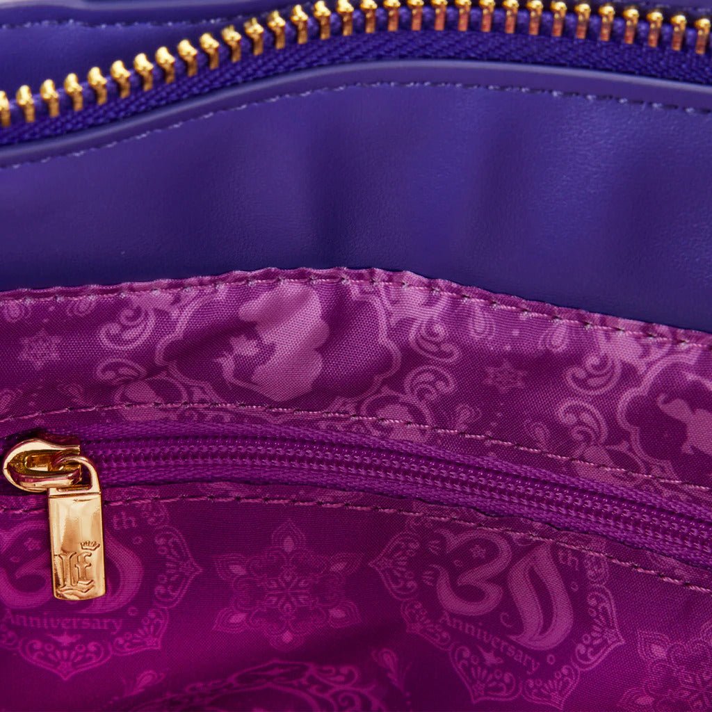 Loungefly Disney Aladdin 30th Anniversary Crossbody Bag - Interior Lining