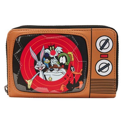 Loungefly Looney Tunes That's All Folks Zip-Around Wallet - Front