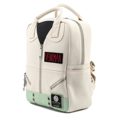 Loungefly Ghostbusters Venkman Cosplay Square Canvas Backpack - Side