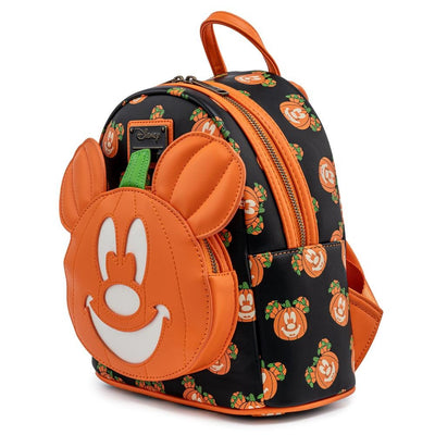 Loungefly Disney Mickey-O-Lantern Mini Backpack - Side