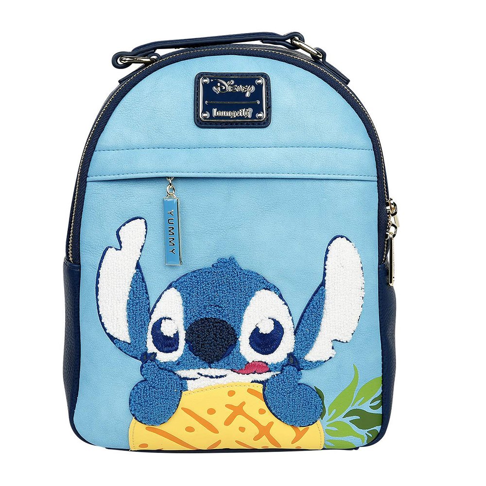 Loungefly Disney Lilo and Stitch Pineapple Profile Mini Backpack