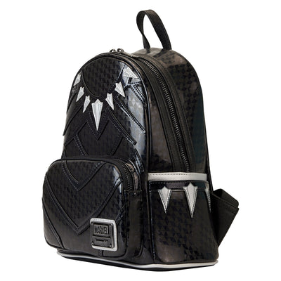 Loungefly Marvel Shine Black Panther Cosplay Mini Backpack - Side View