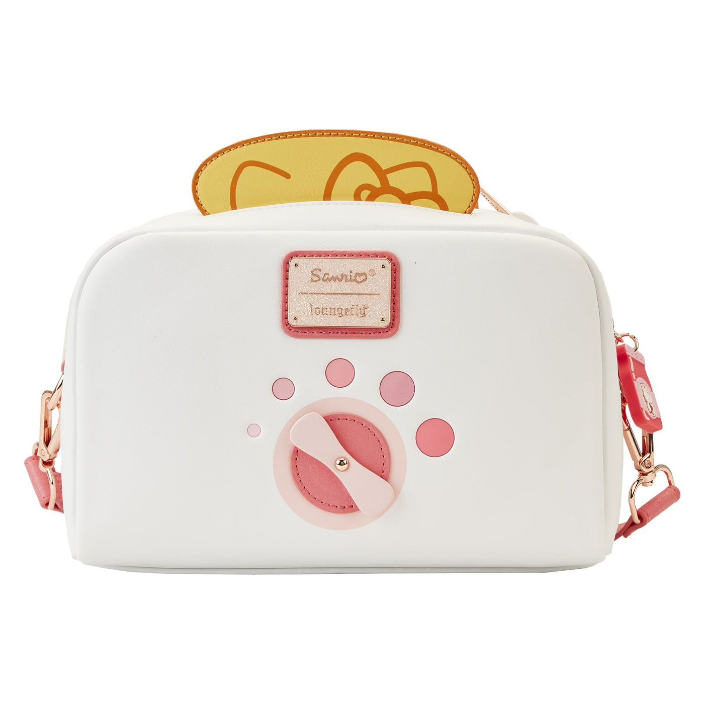 671803458260 - Loungefly Sanrio Hello Kitty Breakfast Toaster Crossbody - Back