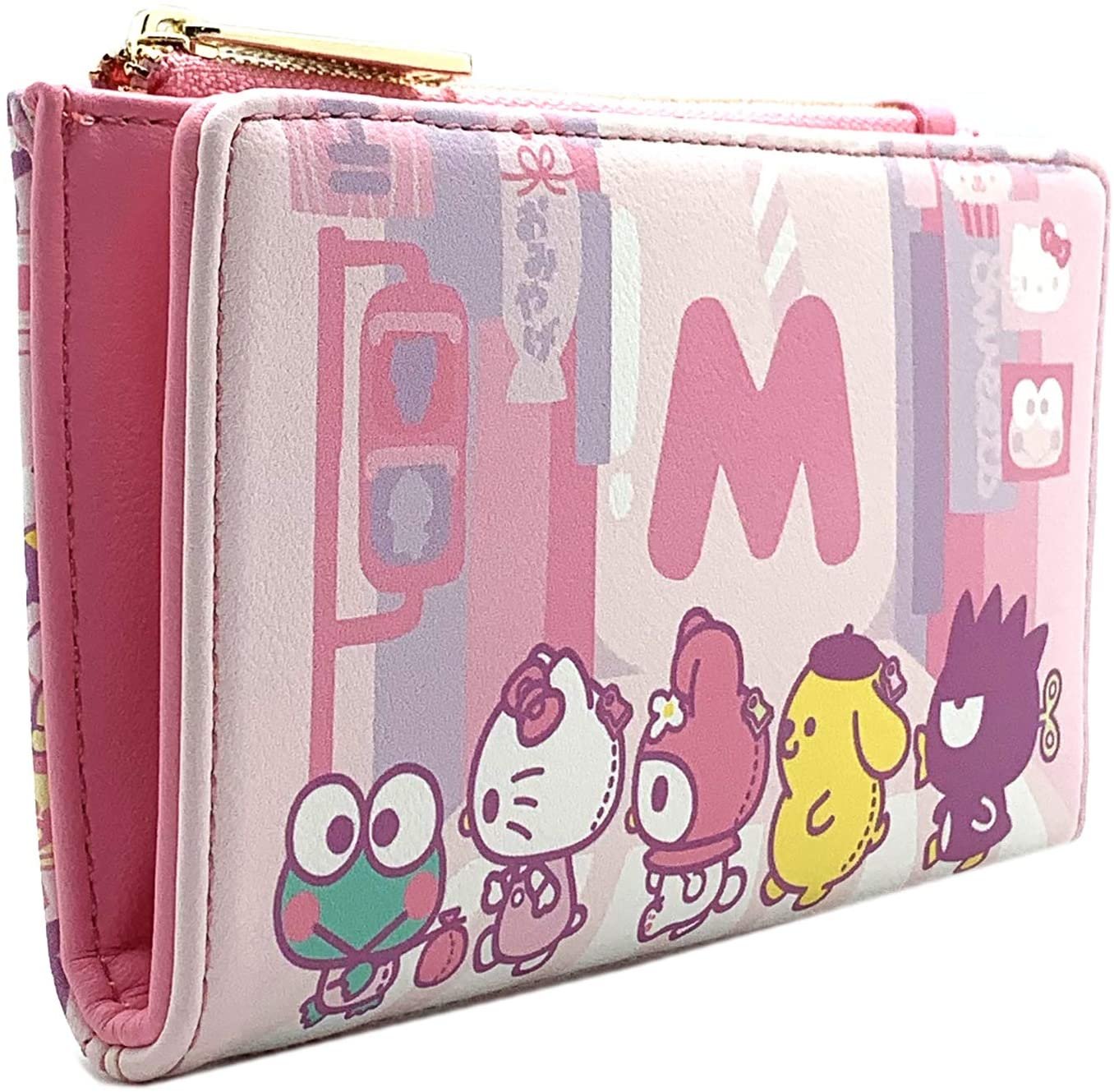 Sanrio Hello Kitty Kawaii Allover Print Flap Wallet