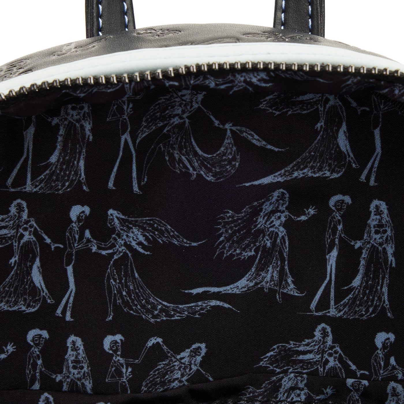 Loungefly Corpse Bride Emily Bouquet Mini Backpack - Interior Lining